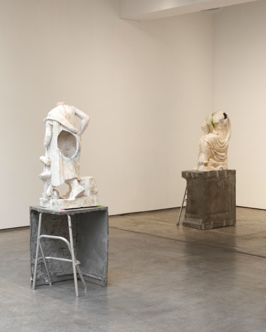 Installation view, Justin Matherly, A recrudescence, April 22 – May 26, 2017