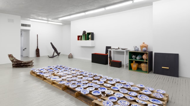 Installation view, Liz Glynn, On the Possibility of Salvage, January 11 – March 1, 2014