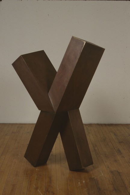 Joel Shapiro &quot;Untitled&quot; 1989-90 Cast bronze 58&quot; x 23&quot; x 31 3/4&quot;