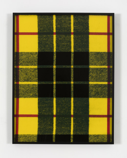 Sarah Charlesworth
Dress Macleod (Lewis), 1982-1983
black and white print, mounted with color adhesives and lacquered frame
frame: 33 1/4 x 25 3/4 x 1 1/2 in. (81.9 x 65.4 x 3.8 cm)
Edition of 3, + 1 AP