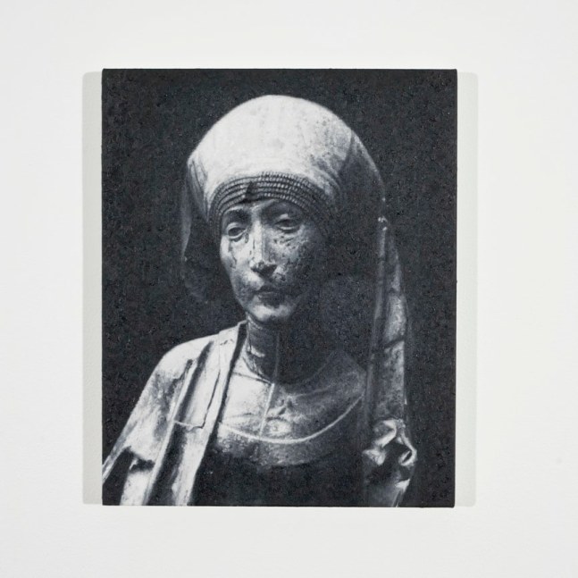 Rudolf Stingel "Untitled (St. Elizabeth)" 2009 Oil on linen 16 x 13 in.