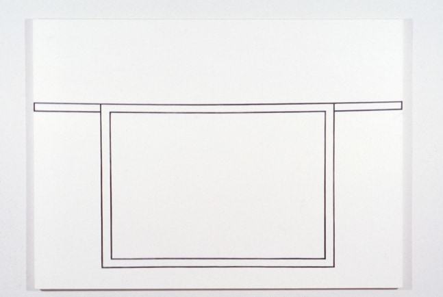 Dan Walsh &quot;Untitled&quot; 1993 Acrylic on canvas 66&quot; x 90&quot;