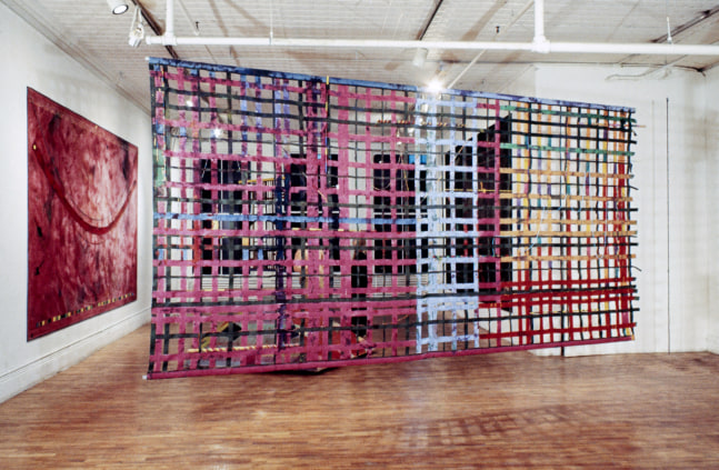 Installation view, Alan Shields, November 22 - December 16 1970, Paula Cooper Gallery, 96-100 Prince Street, New York. © 2025 Alan Shields / Artists Rights Society (ARS), New York. Courtesy Paula Cooper Gallery, New York. Photo: Geoffrey Clements.