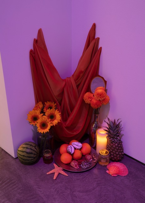 Installation view, Ja'Tovia Gary, flesh that needs to be loved, February 15 – August 17, 2020