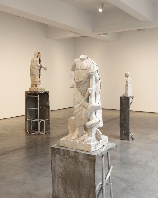 Installation view, Justin Matherly, A recrudescence, April 22 – May 26, 2017