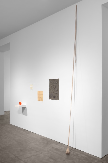 Installation view, Stitched, January 14 – February 19, 2022 6