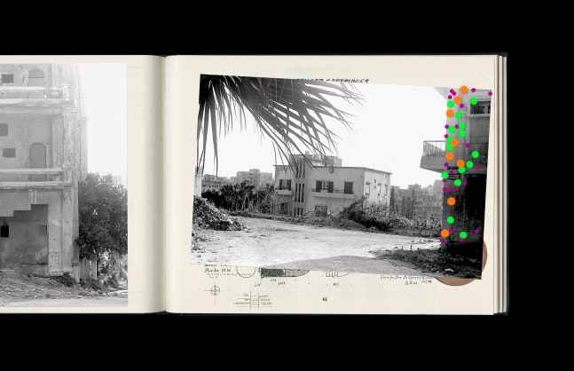 Walid Raad "Let's Be Honest, The Weather Helped (Saudi Arabia)" 1984-2007 Archival color inkjet print 18 1/4 x 28 1/4 in.