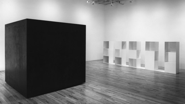 Installation view, Changing Group Exhibition, Paula Cooper Gallery, 155 Wooster Street, New York, November 23, 1985 - January 4, 1986. Photo: Geoffrey Clements.