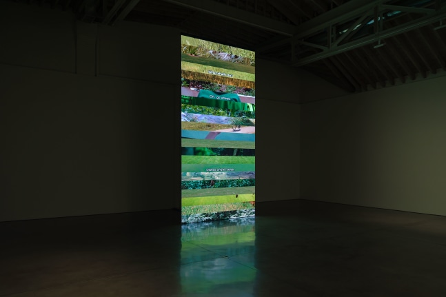 Installation view, Christian Marclay: Subtitled, Paula Cooper Gallery, New York, September 12 – October 19, 2024. Courtesy Paula Cooper Gallery, New York. Photo: Steven Probert
