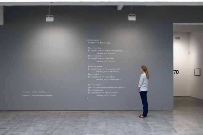 Installation view, If/Then, Paula Cooper Gallery, 521 W 21st Street, New York. December 1, 2007 - January 19, 2008. © Carey Young. Courtesy Paula Cooper Gallery, New York.