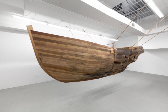 Installation view, Liz Glynn, On the Possibility of Salvage, January 11 – March 1, 2014