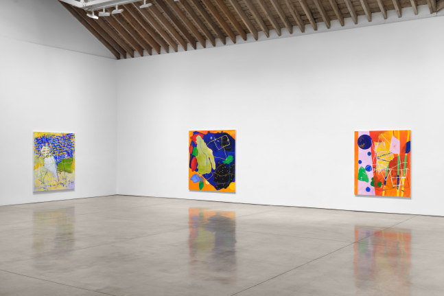 Installation view, Cynthia Hawkins: Maps Necessary for a Walk in 4D,  Paula Cooper Gallery, New York, March 27 – May 3, 2025. © Cynthia Hawkins. Courtesy of the artist, Paula Cooper Gallery, New York, and STARS, Los Angeles Photo: Steven Probert