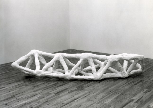 Tony Smith &quot;Wingbone&quot; 1962 Plaster mockup 26&quot; x 117&quot; x 25&quot;