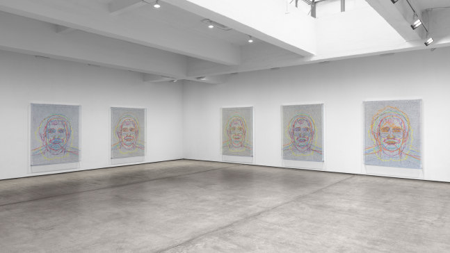 Installation view, Charles Gaines, May 3 – June 23, 2018
