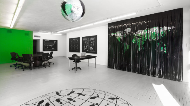 Installation view, Liz Magic Laser, Absolute Event, November 16 – 30, 2013