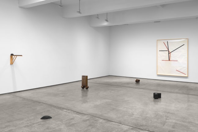 Installation view, Joel Shapiro, Paula Cooper Gallery, New York, September 4 – October 11, 2025. © 2025 Joel Shapiro / Artists Rights Society (ARS), New York. Courtesy Paula Cooper Gallery, New York. Photo: Steven Probert