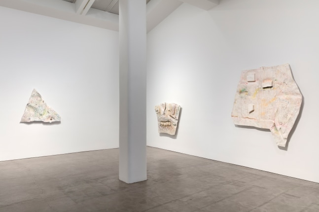 Installation view, Céleste Boursier-Mougenot, Liz Glynn, Robert Grosvenor, Justin Matherly, Paul Pfeiffer, April 4 – May 4, 2019