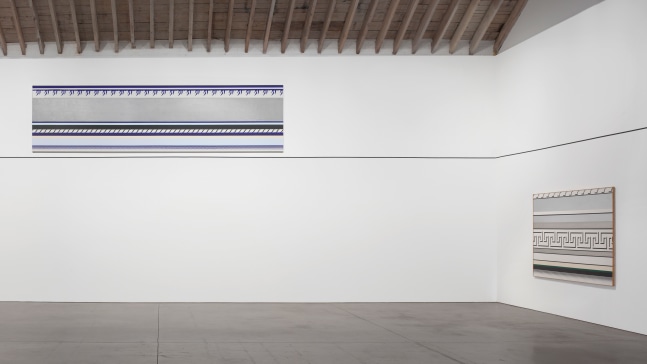Installation view, Roy Lichtenstein: Entablatures, September 17 – November 12, 2011