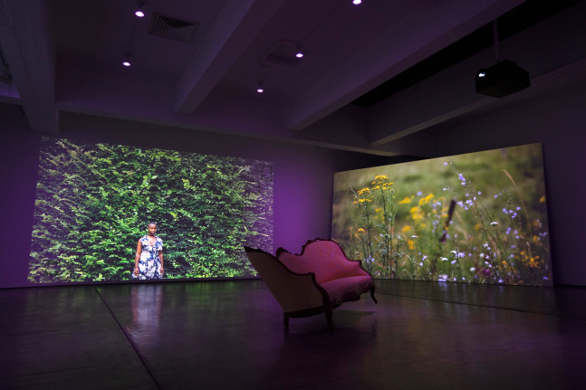 Installation view, Ja'Tovia Gary, flesh that needs to be loved, February 15 – August 17, 2020