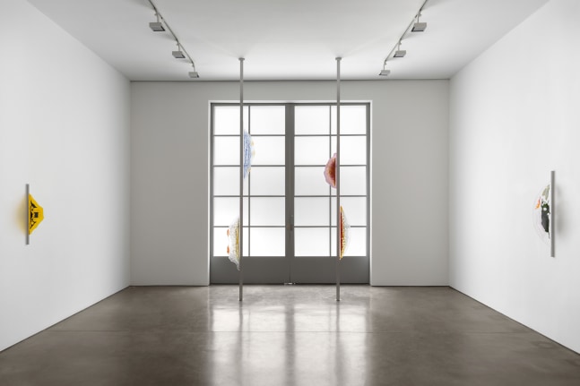 Installation view, Tauba Auerbach: Free Will, Paula Cooper Gallery, New York, March 18 - April 22, 2023. Photo: Steven Probert