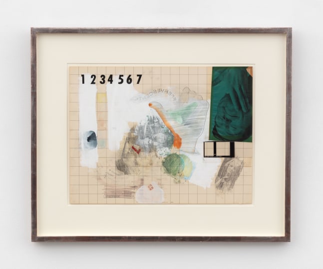 Robert Rauschenberg Dietrich Draw, 1966