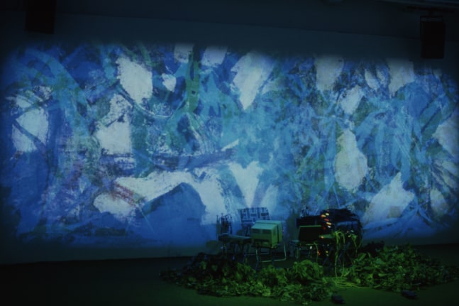 Installation view, Green Machine, Paula Cooper Gallery, 149 Wooster Street, New York, June 9 - 24, 1994.