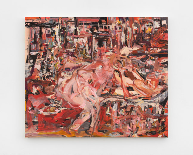 Cecily Brown A year on earth, 2020-2021 oil on linen, 31 x 37 in. (78.7 x 94 cm)