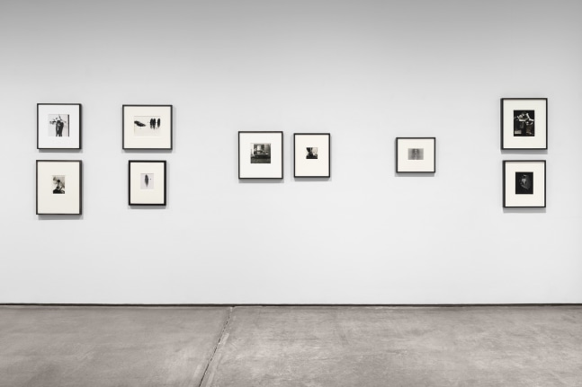 Installation view, Inventing Objects: Jay DeFeo’s Photographic Work, Paula Cooper Gallery, New York, September 9 – October 28, 2023.  © 2023 The Jay DeFeo Foundation/Artists Rights Society (ARS), New York. Photo: Steven Probert.