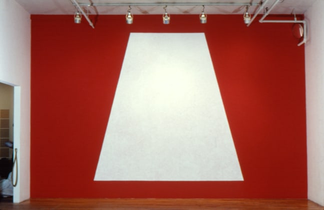 Installation view, Carl Andre, Donald Judd, and Sol Lewitt, 155 Wooster Street, New York, June 3 - 30, 1981. Photo: Anthony Sansetta.