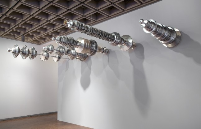 Installation view of Aviarium (2014) in the 2014 Whitney Biennial, Whitney Museum of American Art, New York, 2014.