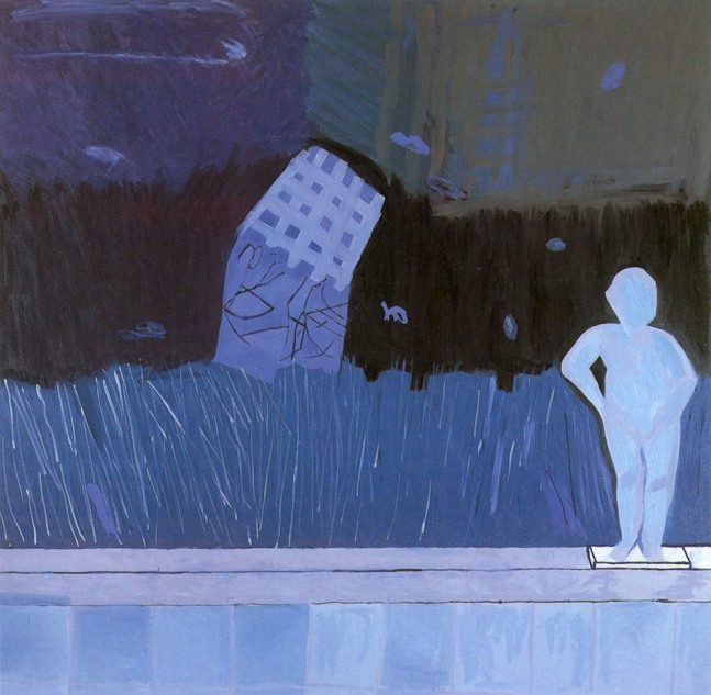 Jennifer Bartlett &quot;In the Garden #200&quot; 1982 Oil on canvas 9' x 9'