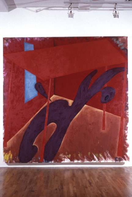 Elizabeth Murray &quot;Sleep&quot; 1983-84 Oil on Canvas 129 x 129&quot;