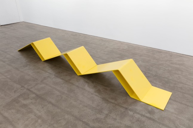 Robert Murray Surf, 1967 aluminum 15 x 18 x 144 in. (38.1 x 45.7 x 365.8 cm)
