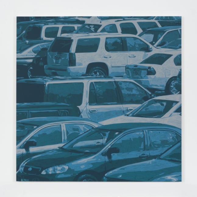 Wayne Gonzales Untitled, 2013 acrylic on canvas 72 x 72 in. (182.9 x 182.9 cm)