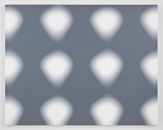 Wayne Gonzales "Untitled" 2009 Acrylic on canvas 68 x 86 in.