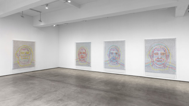 Installation view, Charles Gaines, May 3 – June 23, 2018