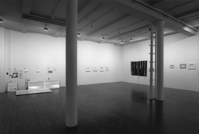 Installation view, Works on Paper, Paula Cooper Gallery, 155 Wooster Street, New York, February 26 - March 25, 1993. Photo: Geoffrey Clements.