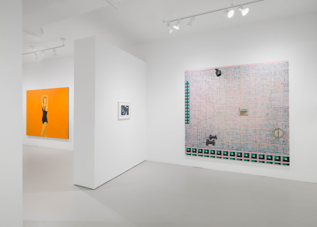 Installation view, Bathers, Paula Cooper Gallery, March 11 – April 15, 2023.