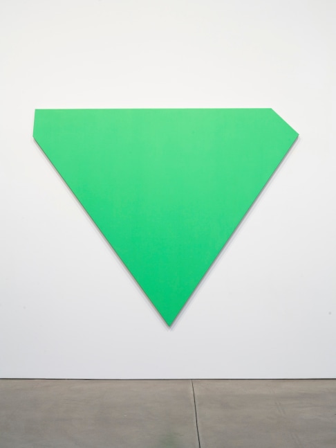 Ellsworth Kelly "Green Panel" 1980 Oil on canvas 72 x 88 in.