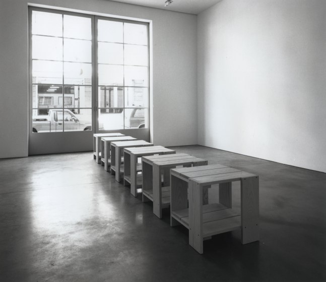 Installation view, Sculpture, Paula Cooper Gallery, 534 W 21st Street, New York. September 8 - October 10, 1998. Photo: Adam Reich.