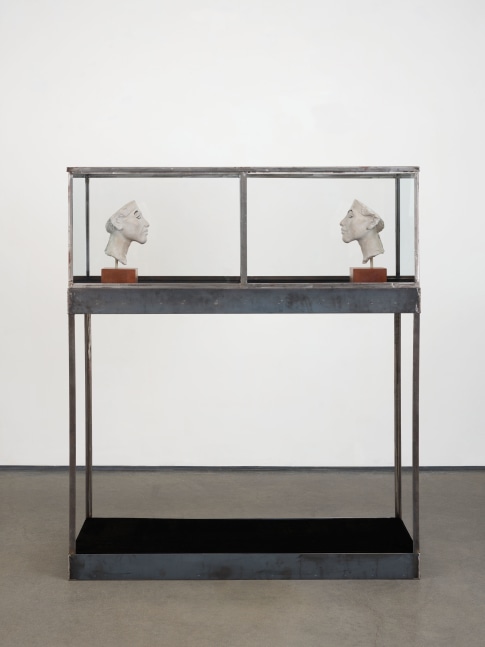 Terry Adkins
Akhenaten, 2013
Steel, glass, wood and ebony
63 x 54 x 18 in. (160 x 137.2 x 45.7 cm)