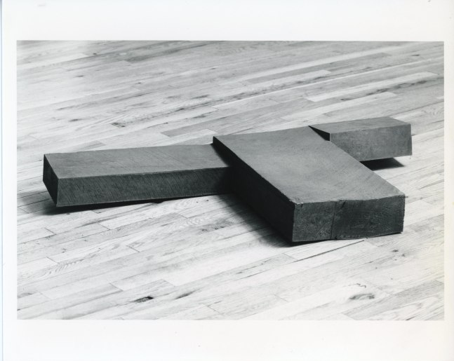 Joel Shapiro &quot;Untitled&quot; 1984 Cast iron 5 1/4 x 24 1/4 x 41 3/4