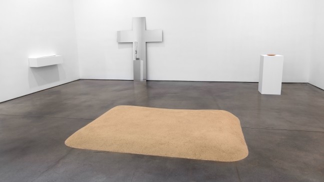Installation view, Meg Webster, January 9 – February 9, 2013