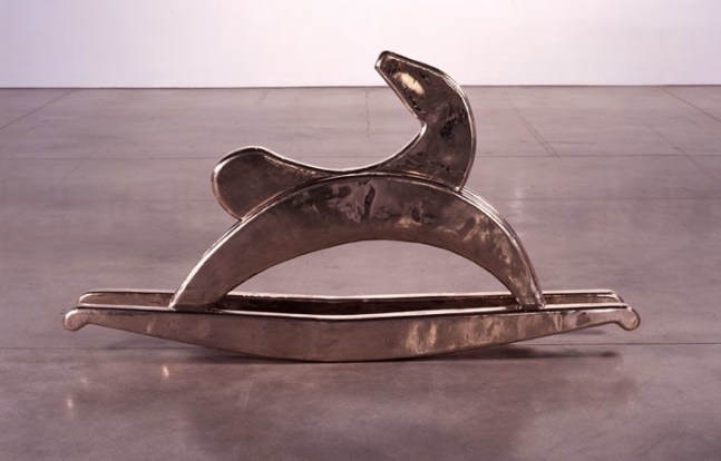 Sherrie Levine "Dada" 2008 Cast bronze 39 x 70 x 12 in.