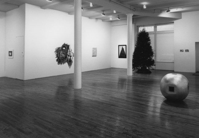 Installation view, Holiday Exhibition, Paula Cooper Gallery, 155 Wooster Street, New York, December 1 - 23, 1994. Photo: Geoffrey Clements.