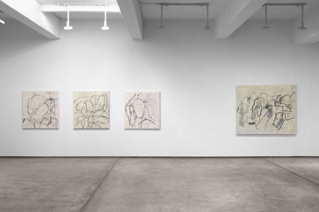 Installation view, Beatrice Caracciolo: The Parable of the Blind, Paula Cooper Gallery, New York, February 17 – March 23, 2024. © Beatrice Caracciolo. Courtesy Paula Cooper Gallery, New York. Photo: Steven Probert