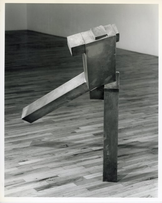 Joel Shapiro &quot;Untitled&quot; 1982-83 Bronze 43&quot; x 34&quot; x 35 3/4&quot;