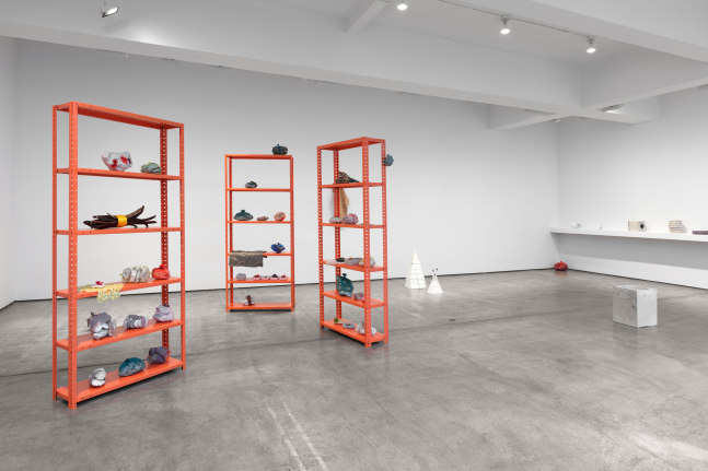 Installation view, Veronica Ryan, The Weather Inside, September 7 – October 19, 2019
