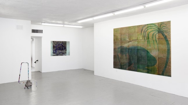 Installation view, Justin Matherly, April 19 – May 29, 2014