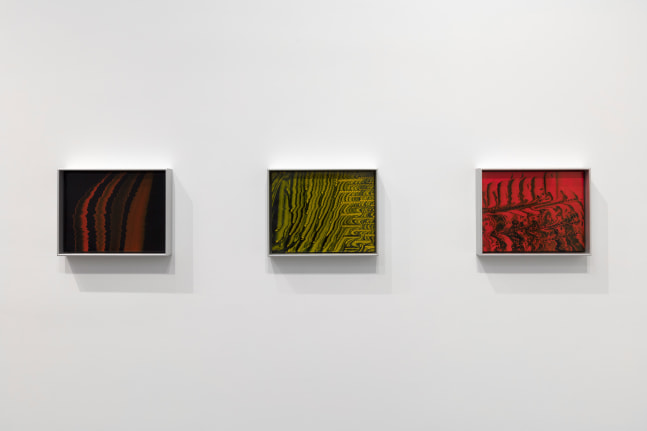 Installation view, Tauba Auerbach, A BROKEN STREAM, November 10 – December 15, 2018